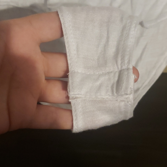 White Deep V Bodysuit - Picture 3 of 5